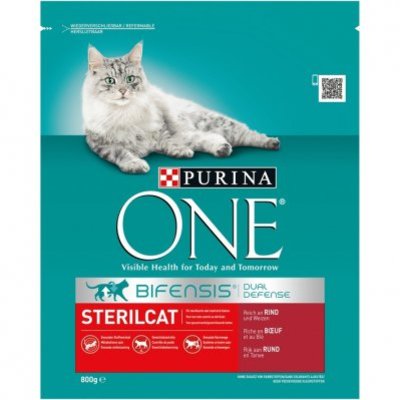 Purina ONE Purina Sterilcat rijk aan rund